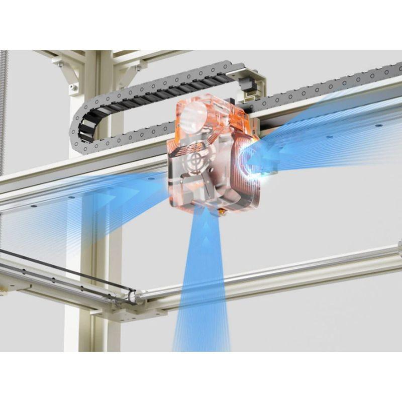 Fã de ELEGOO OrangeStorm Giga Branco - Impressora 3D FDM