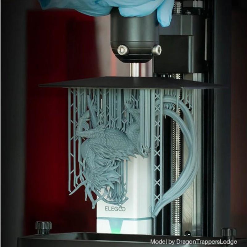 Haute qualité de ELEGOO Résine ABS Blanc Pour Imprimantes 3D Résine LCD - 1KG