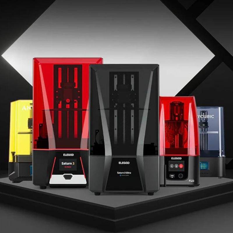 Compatible de ELEGOO Résine ABS Blanc Pour Imprimantes 3D Résine LCD - 1KG