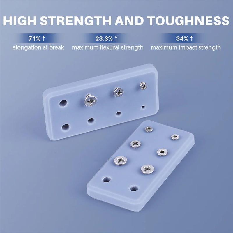 Fácil de curar de ELEGOO Resina ABS V3.0 Vermelho para Impressoras 3D de Resina LCD - 1KG