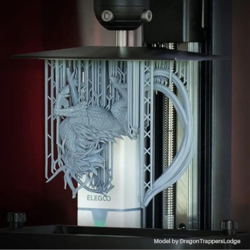 Resina ELEGOO Standard v2.0 Cor Branco com Baixo Odor