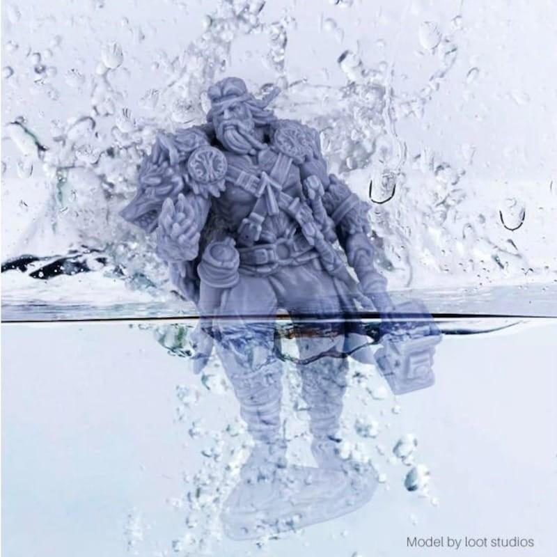 Resistente ELEGOO Resina Lavável em Água Cor Cinza Para Impressoras 3D de Resina LCD - 1Kg