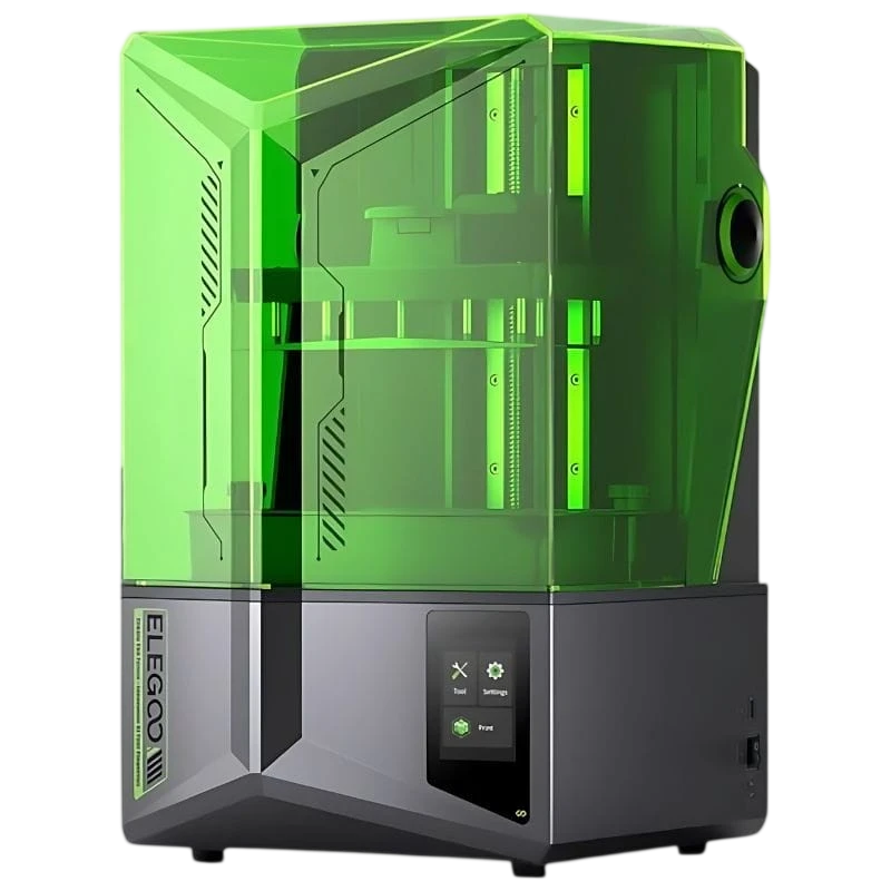 Elegoo Saturn 4 Mono LCD HD - 12K - Alta velocidad Tamaño de impresión 218x220x122mm Sensor Inteligente - Impresora 3D de resina