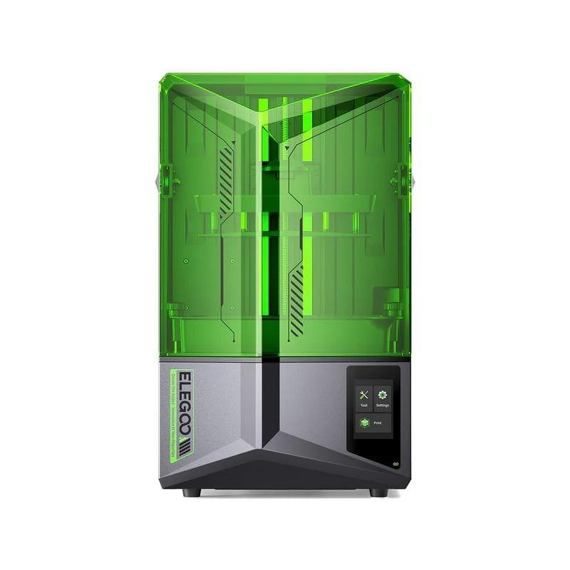 Frontal de Elegoo Saturn 4 Mono LCD HD - 12K - Alta Velocidade Tamanho de impressão 218x220x122mm Sensor inteligente - Impressora 3D de resina