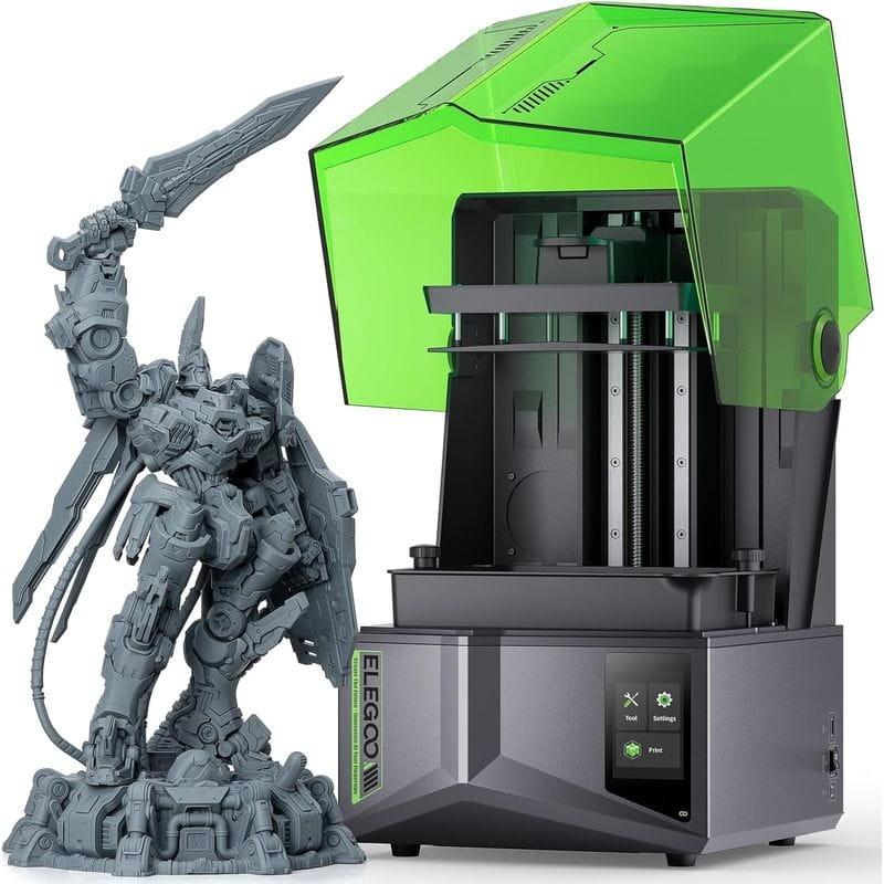 Resultados de Elegoo Saturn 4 Mono LCD HD - 12K - Alta Velocidade Tamanho de impressão 218x220x122mm Sensor inteligente - Impressora 3D de resina