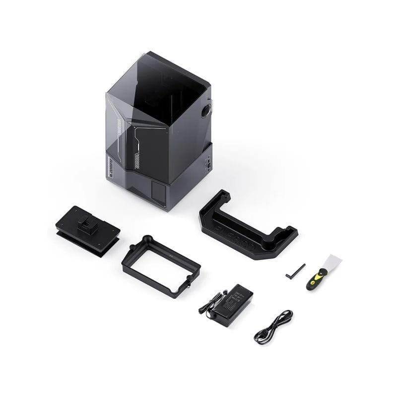 Conteúdo de Elegoo Saturn 4 Ultra Mono LCD HD - 12K - Alta Velocidade Tamanho de impressão de 218x220x122mm, Monitorização de impressão AI - Impressora 3D de resina