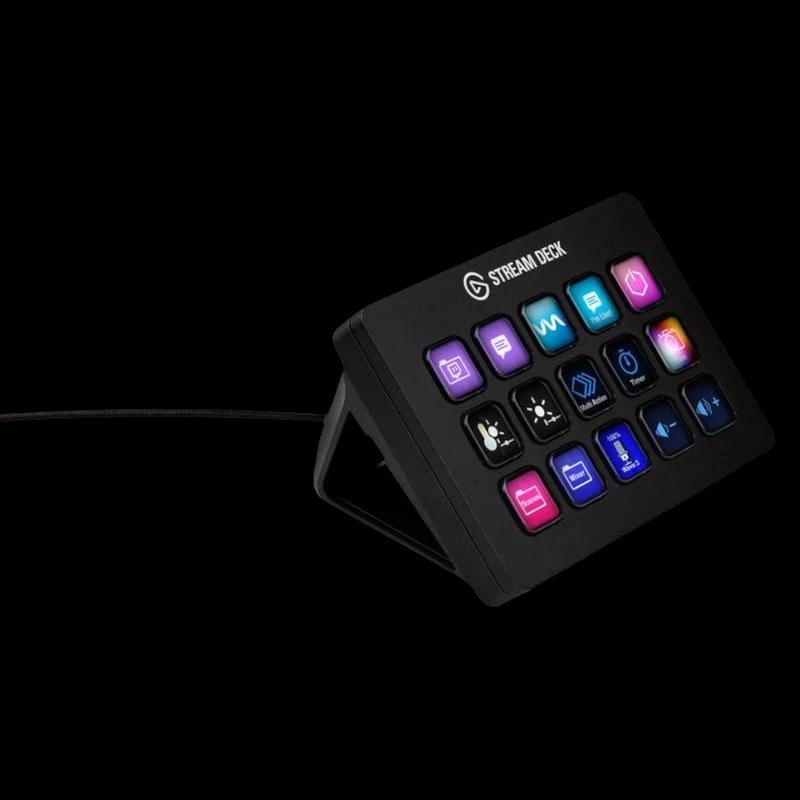Elgato Stream Deck MK.2 15 Boutons Noir - Contrôleur de Streaming