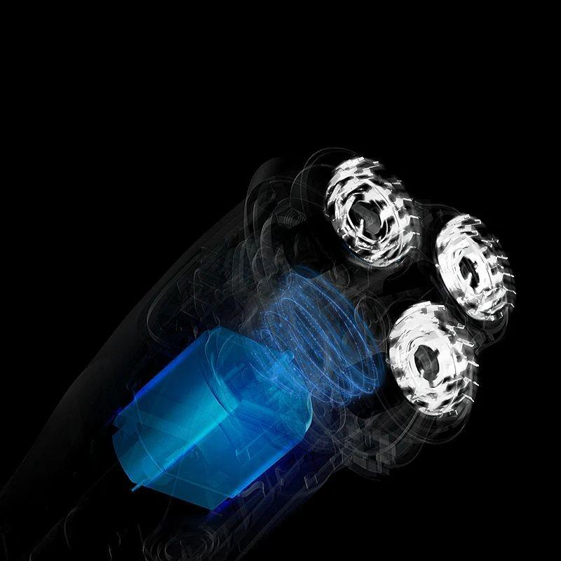 Puissant Rasoir Enchen Steel 3S Argent