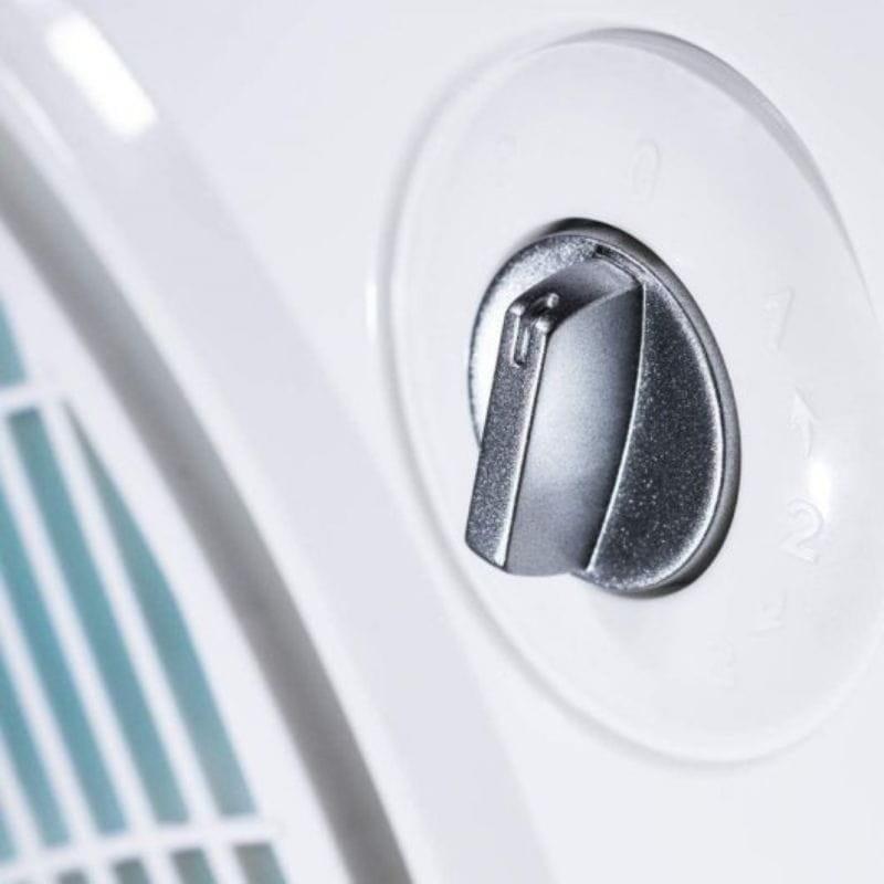 Cecotec EnergySilence 6000 Power Box White - Detalhes do controlo do ventilador