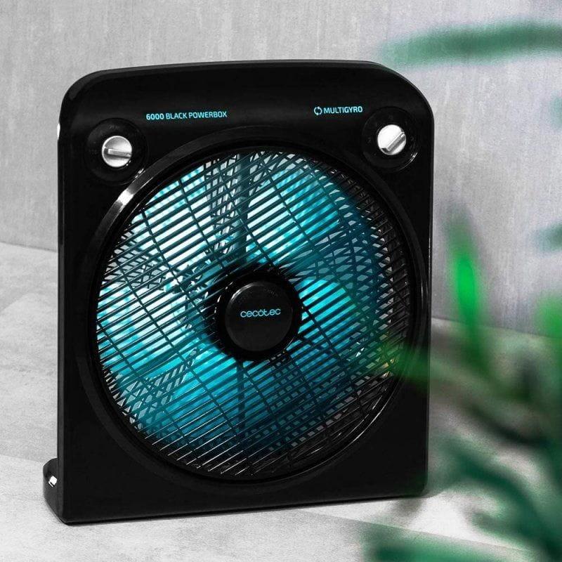 Cecotec EnergySilence 6000 Power Box Preto - Ventilador de imagem lateral