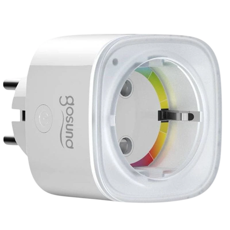 Gosund EP 8 3680 W 16 A Wi-Fi PC V0 Blanc - Prise intelligente