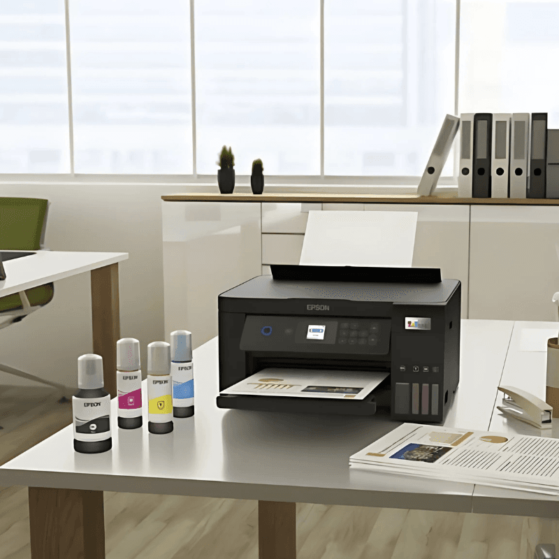 Impresora Epson EcoTank ET-2850 en una oficina