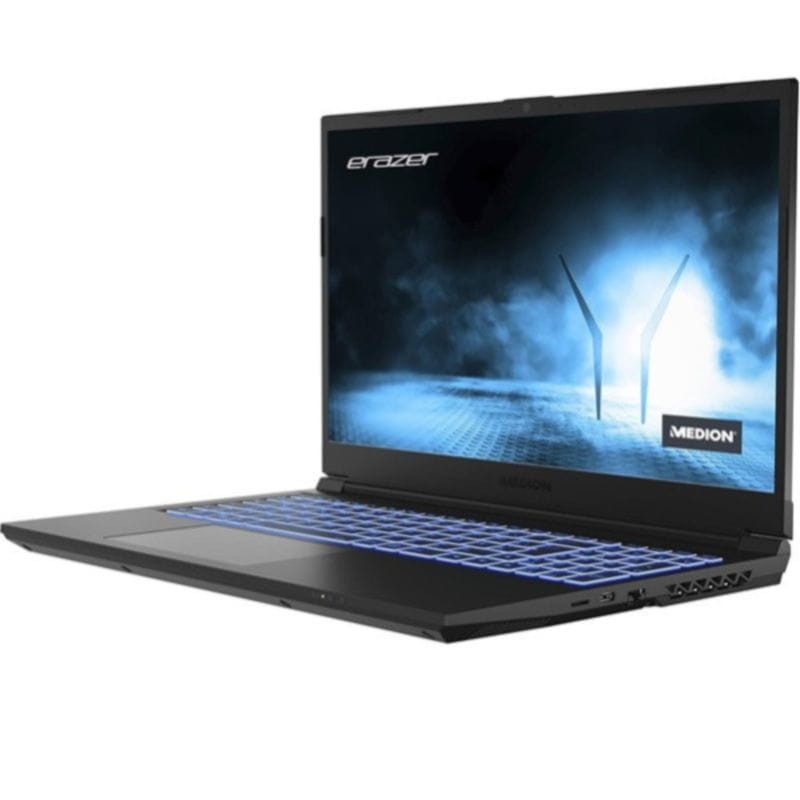 Perspectiva del Erazer Crawler E50i/Intel Core i5 12450H/16GB/512GB/RTX 4050 Negro