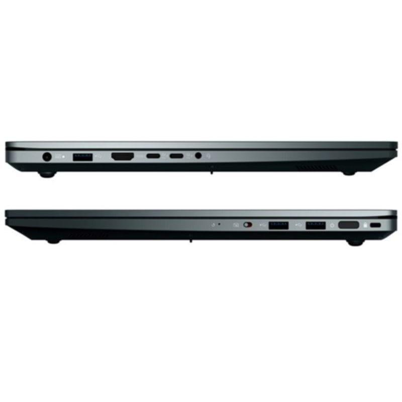 Vista múltiple de conexiones y puertos del Medion S20/Intel Core i5 125H/16GB/1TB//W11 Gris