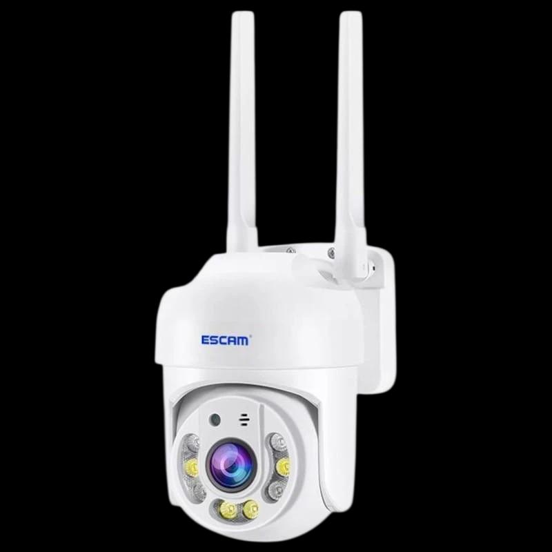 Cámara de Seguridad IP Escam TY114 HD 4MP Blanco
