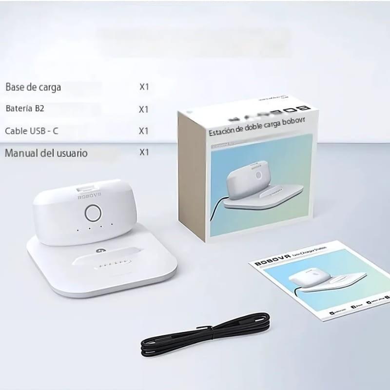 Contenido de Base de carga + Batería B2 Blanco - Accesorio para gafas VR, comprar Base de carga + Batería B2 Blanco - Accesorio para gafas VR, Base de carga + Batería B2 Blanco - Accesorio para gafas VR españa, Base de carga + Batería B2 Blanco - Accesori