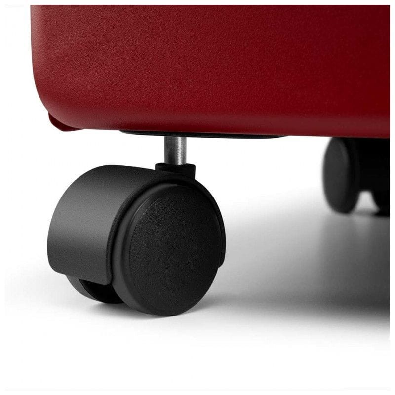 Détail des roues du Chauffage à Gaz Orbegozo HCE 74 Rouge