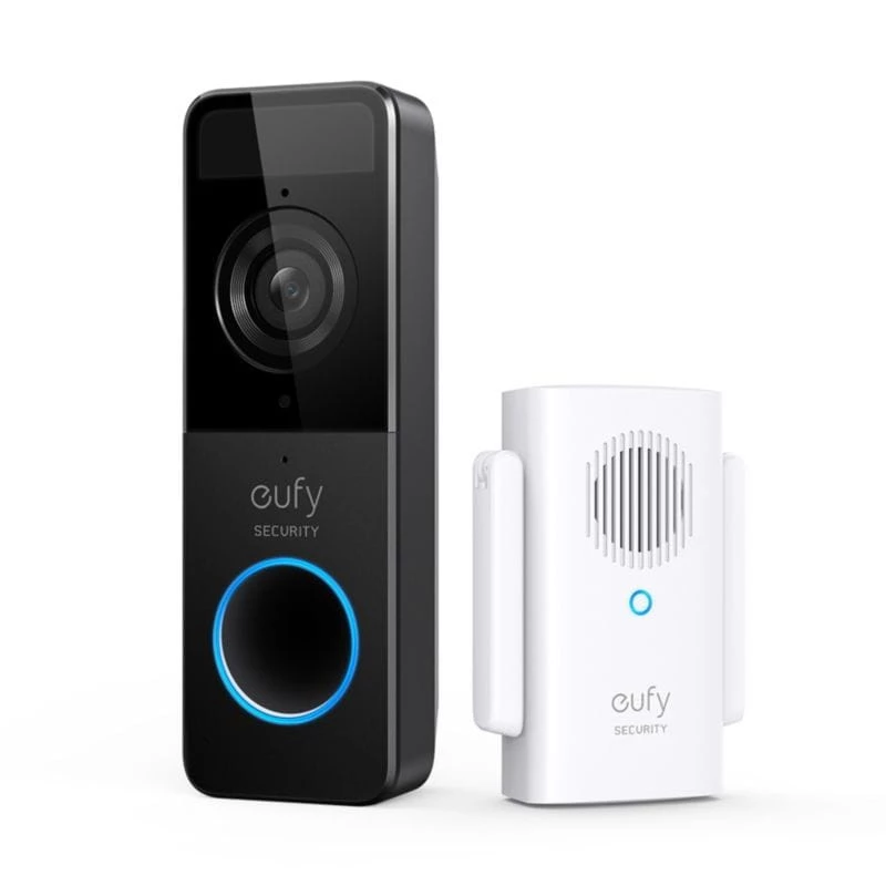 eufy Security C210 FHD WDR 5000 mAh IA Negro / Blanco - Videoportero inteligente