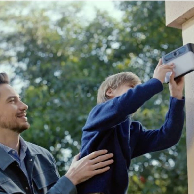 Adaptable Eufy Security S120 Visión nocturna 2K Panel solar Negro / Blanco - Cámara de seguridad