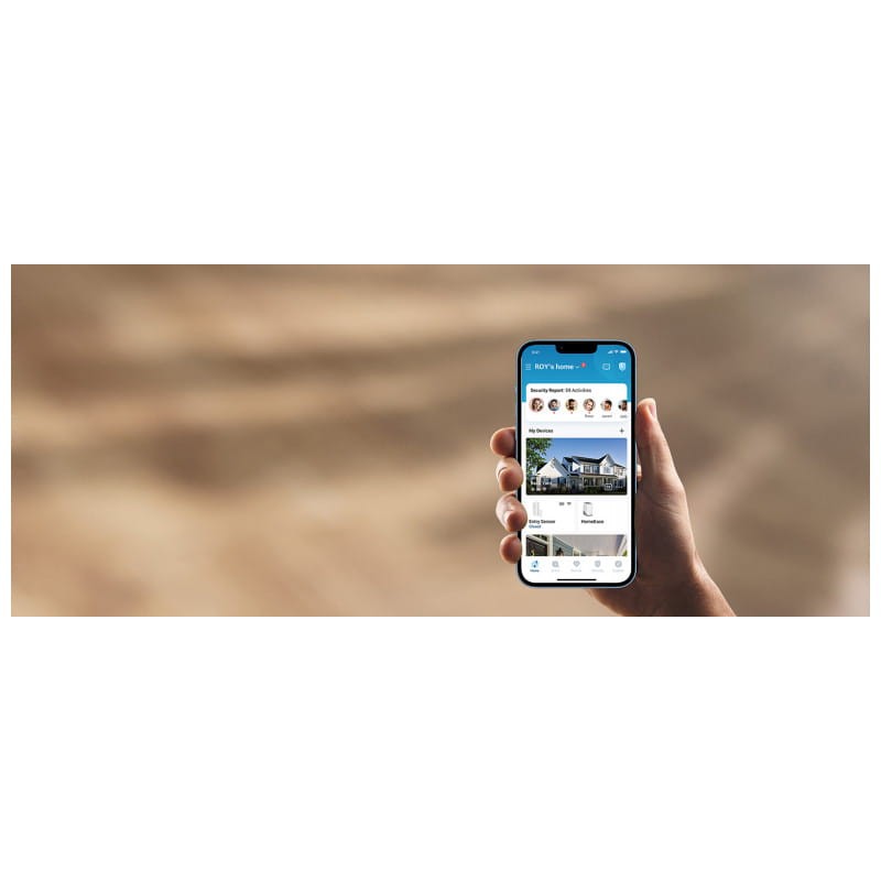 eufy Security S330 (eufyCam 3) 4K UHD Panel solar Blanco / Negro - Cámara de seguridad imagen de la app