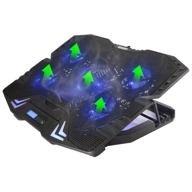 Ewent EW1259  Negro - Base refrigeradora para portátil hasta 17 pulgadas Vista frontal