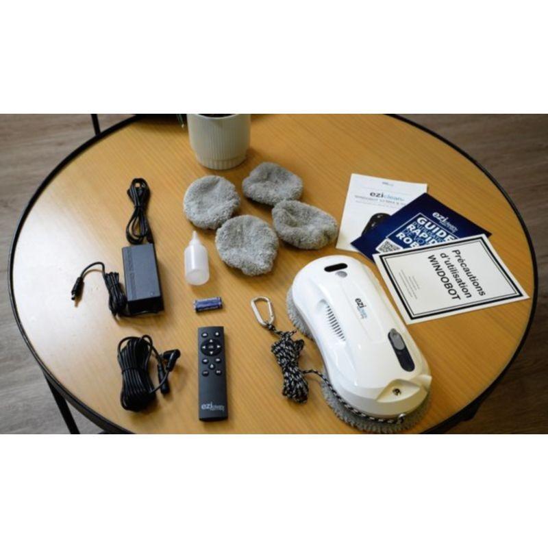 Robot limpiacristales EZIclean Windobot S3 Max con Depósito integrado de 40 ml 