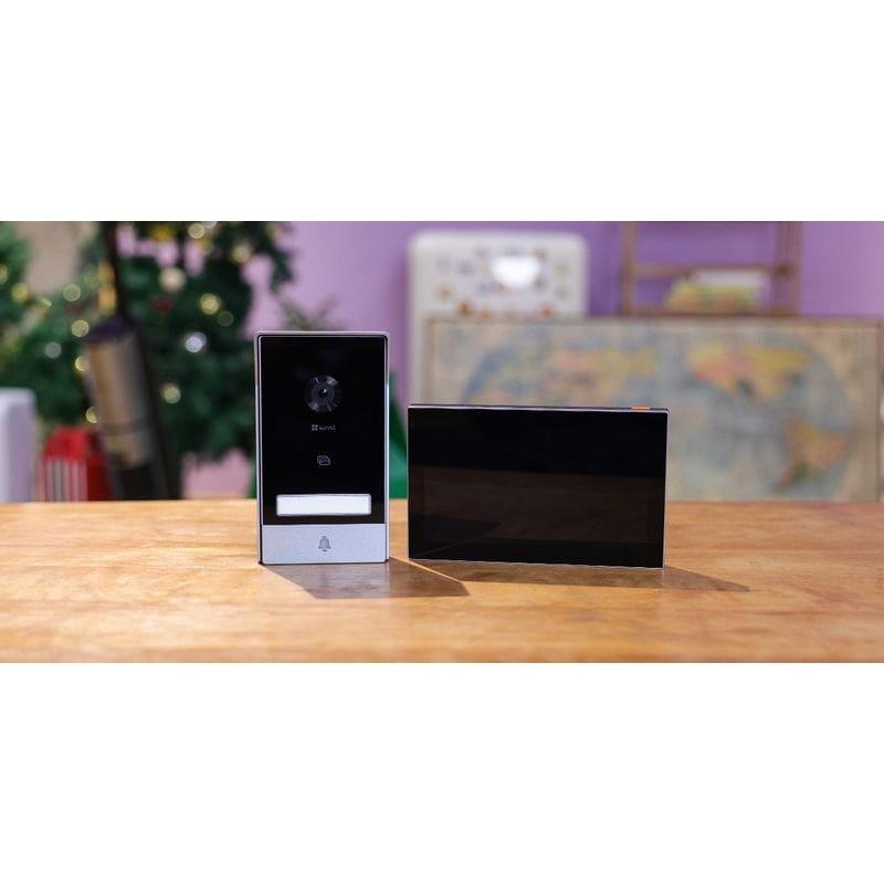 Image de EZVIZ HP7 2K Audio Bidirectionnel Argent - Interphone Vidéo