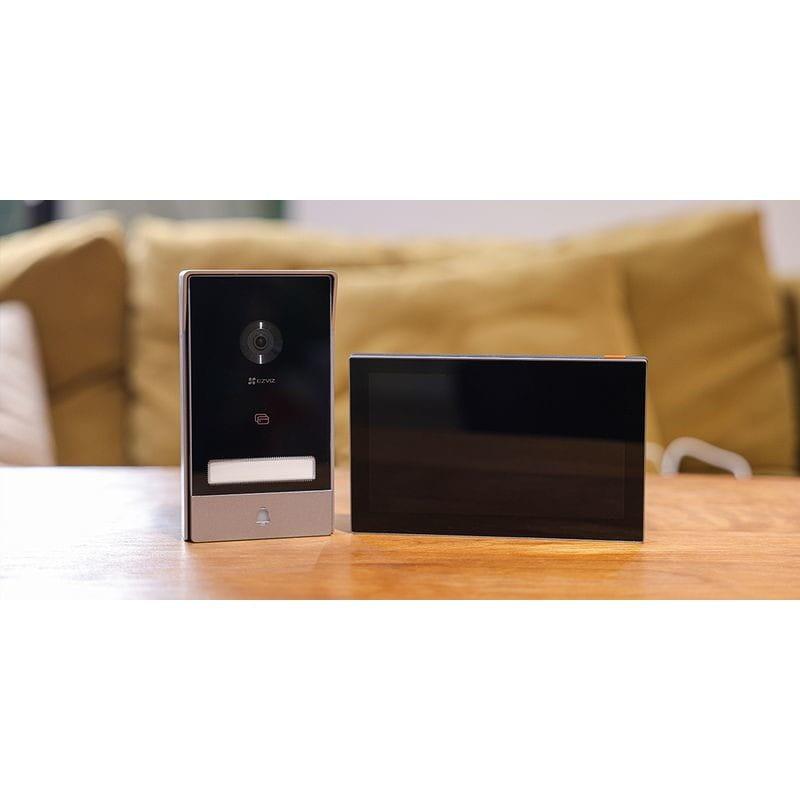 Contrôle de EZVIZ HP7 2K Audio Bidirectionnel Argent - Interphone Vidéo