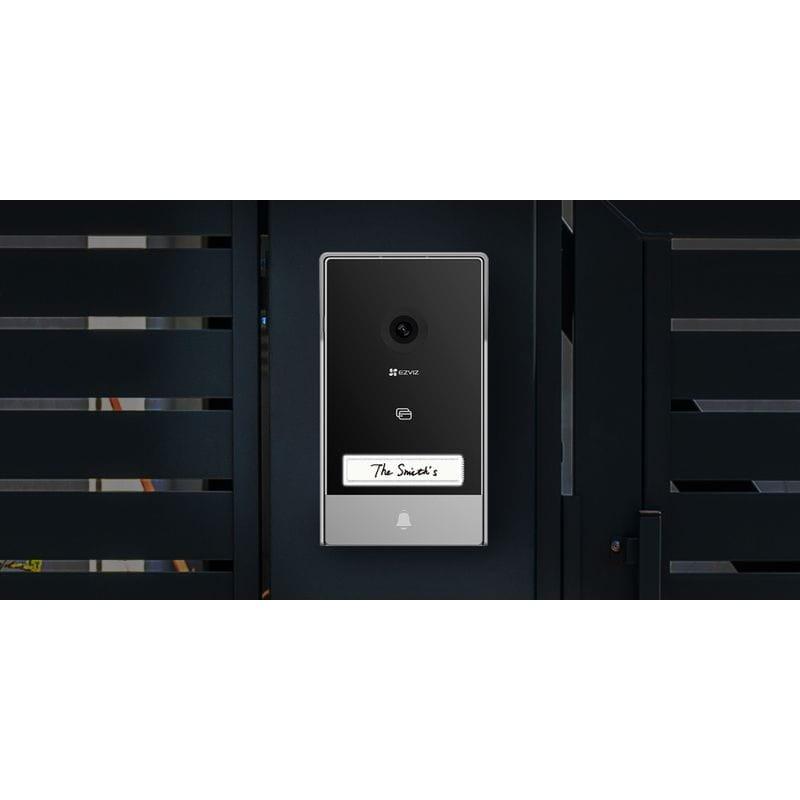 Puissant de EZVIZ HP7 2K Audio Bidirectionnel Argent - Interphone Vidéo