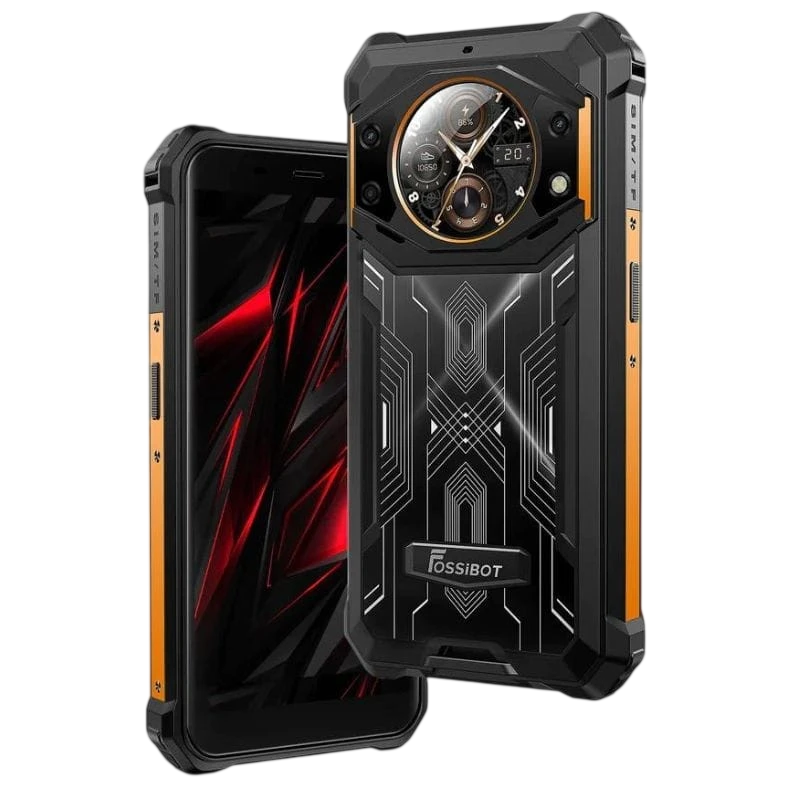 Fossibot F101 Pro 8GB/128GB Naranja - Telefóno móvil