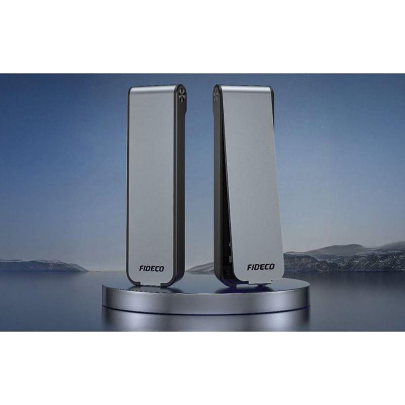 Carcasa SSD FIDECO M210CP Gris con transferencia de datos de 10Gbps