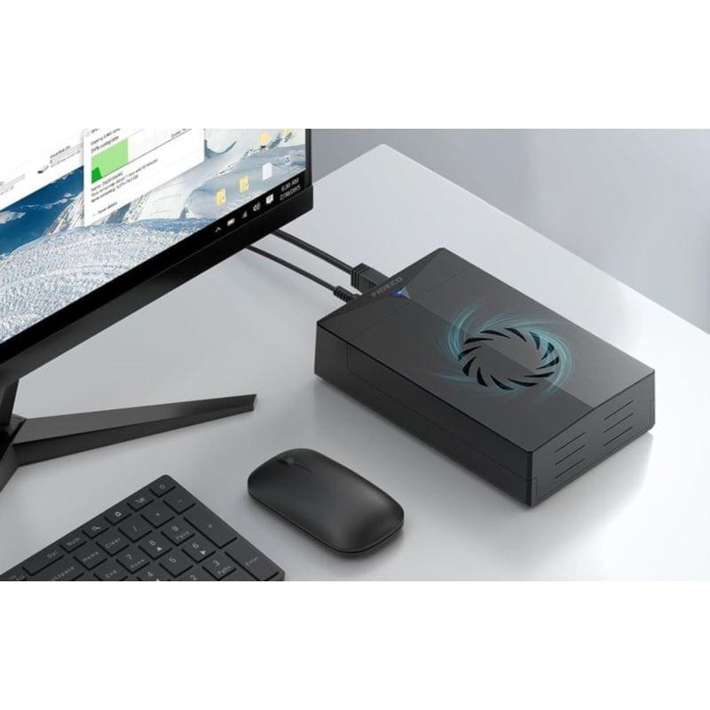 Carcasa de Disco Duro FIDECO P3U compatible con Windows, macOS y Linux