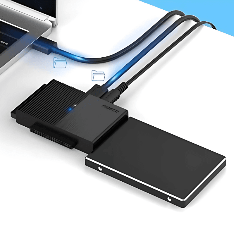 Adaptador de discos FIDECO PL319 para discos Sata e IDE