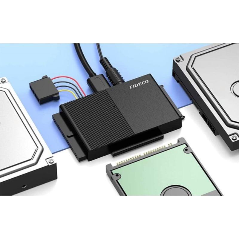 Adaptador de discos FIDECO PL319 con Velocidad de datos a 5 Gbps