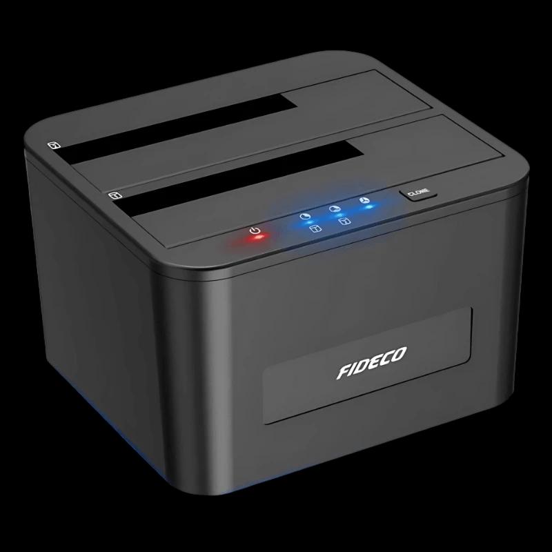 FIDECO YPZ04S2 USB 3.0 SATA - Estação de Ancoragem de Clonagem HDD/SSD