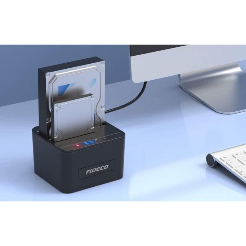 Estação de Clonagem FIDECO YPZ04S2 USB 3.0 SATA com Velocidade de transferência de 5 Gbps