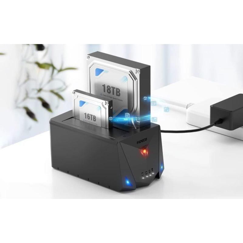 Estación de clonado FIDECO YPZ220B de HDD/SSD