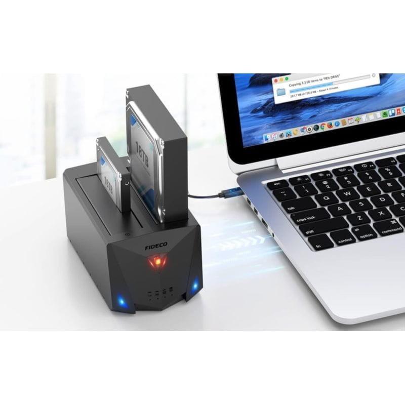 Estación de clonado FIDECO YPZ220B compatible con Windows, macOS y Linux