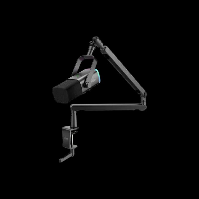 Fifine AmpliGame TAM8 Microfone USB para gravação e streaming Preto