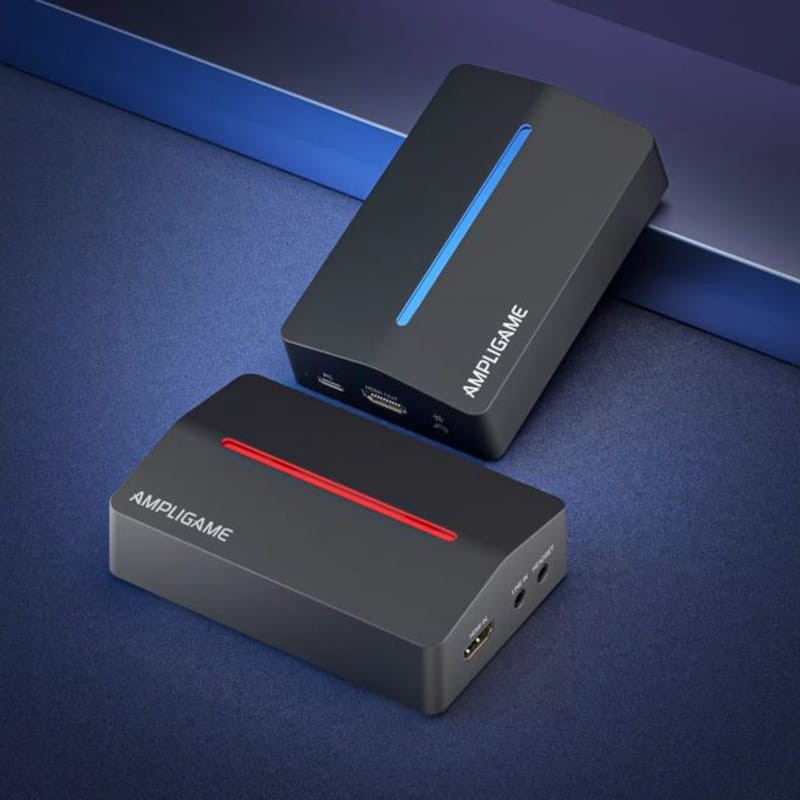 Frontal de Placa de captura FIFINE AmpliGame V3 Preto - Placa de captura de vídeo