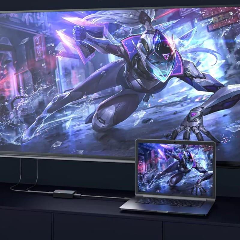 Resolução de Placa de captura FIFINE AmpliGame V3 Preto - Placa de captura de vídeo