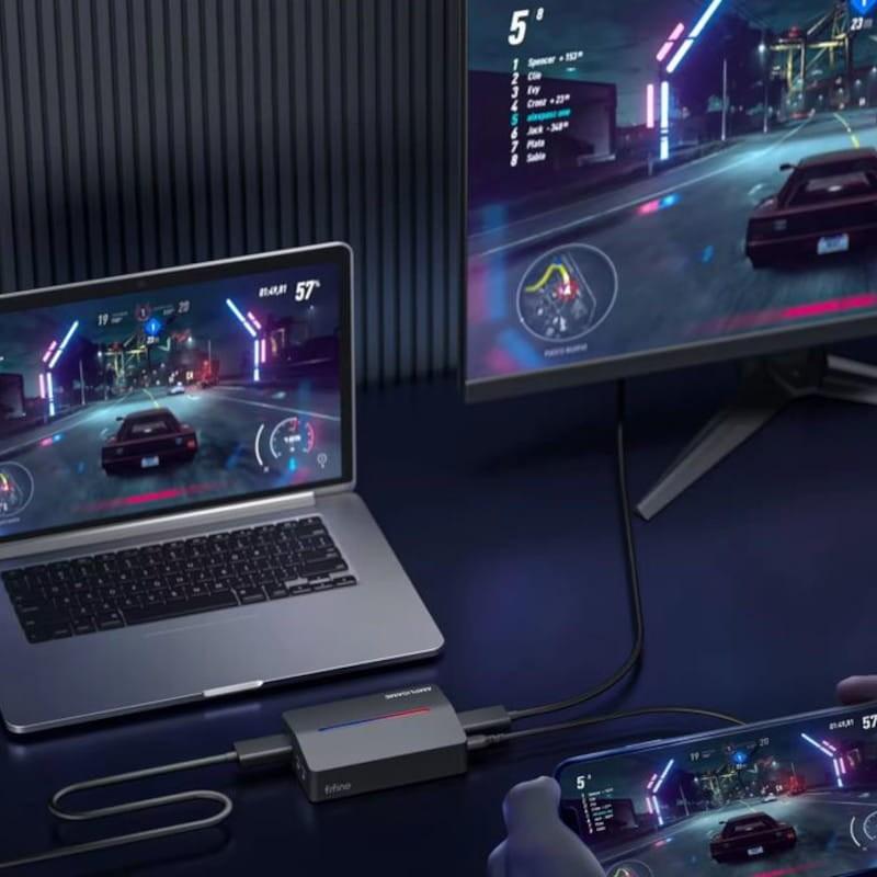 Otima qualidade de Placa de captura FIFINE AmpliGame V3 Preto - Placa de captura de vídeo