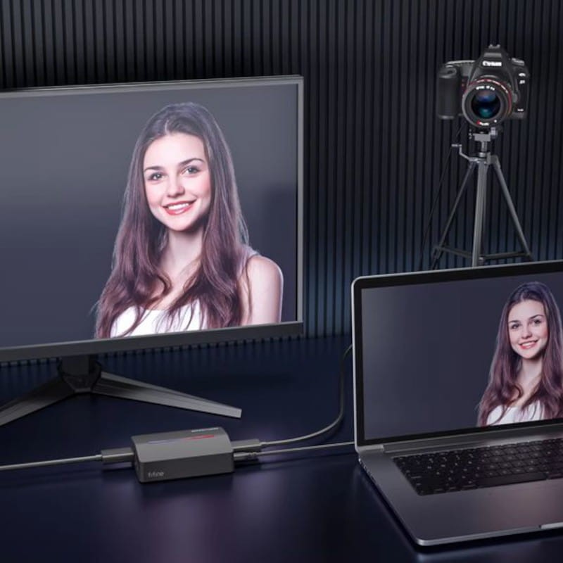 Poderoso Placa de captura FIFINE AmpliGame V3 Preto - Placa de captura de vídeo