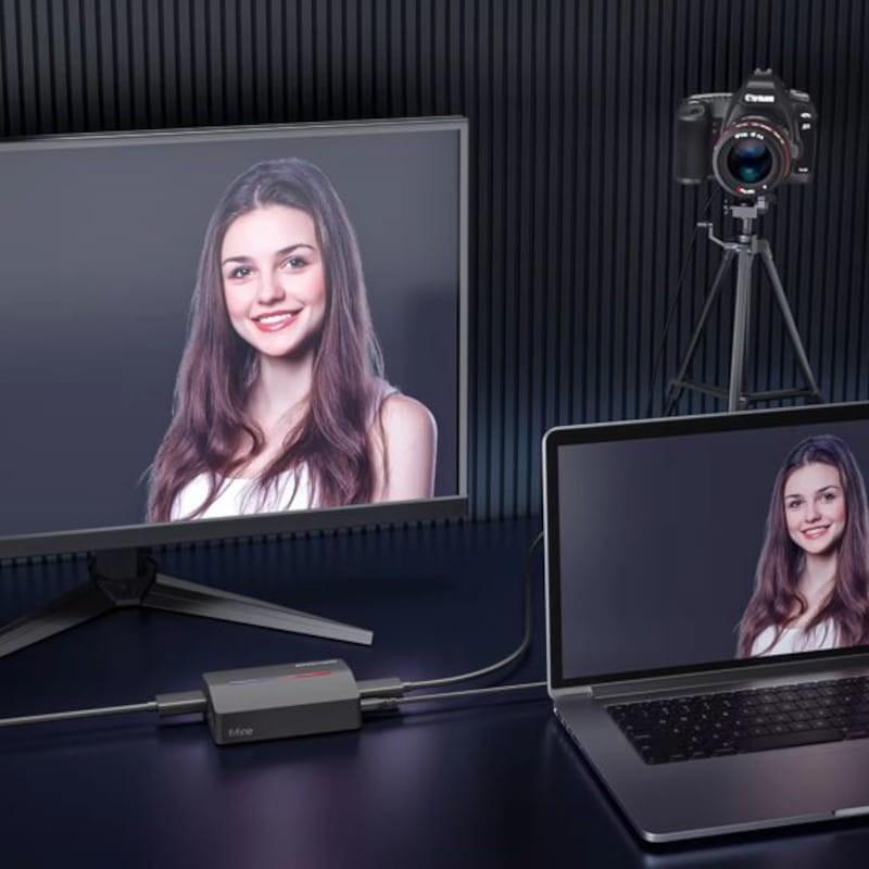 Poderoso Placa de captura FIFINE AmpliGame V3 Preto - Placa de captura de vídeo