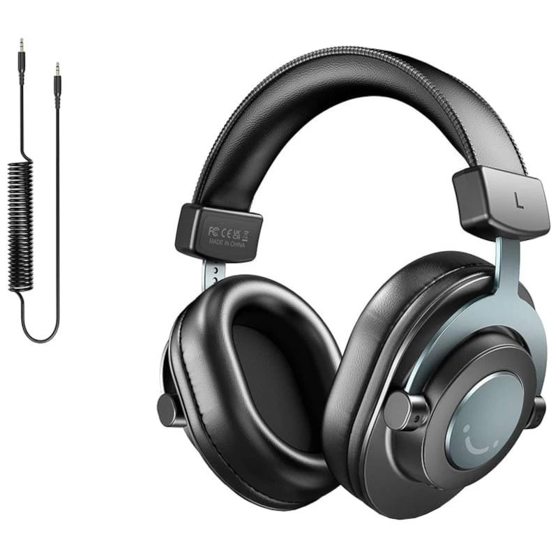 FIFINE H8 Streaming/Estudio Jack 3.5mm Negro - Auriculares con Cable