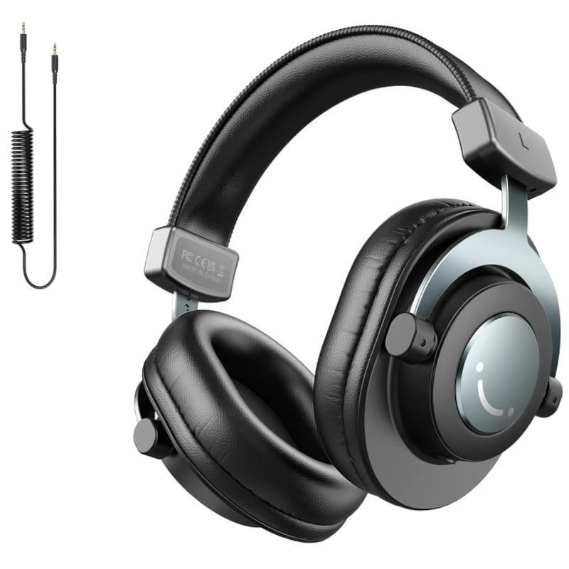 Frontal de FIFINE H8 Streaming/Estudio Jack 3.5mm Negro - Auriculares con Cable