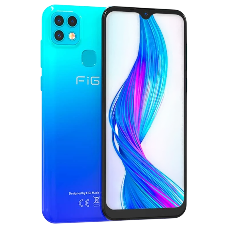 FIGI Note 1 Pro 4GB/128GB Azul Océano - Clase B Reacondicionado