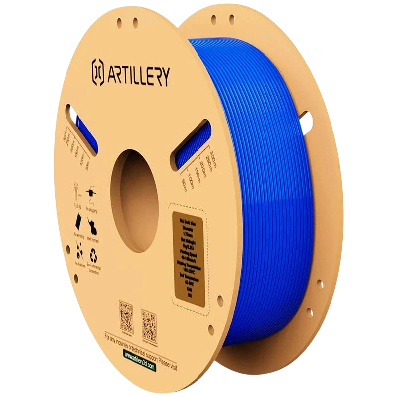 Filament ARTILLERY PLA Bleu - 1.75mm - Bobine de 1kg - Compatible avec imprimantes 3D FDM