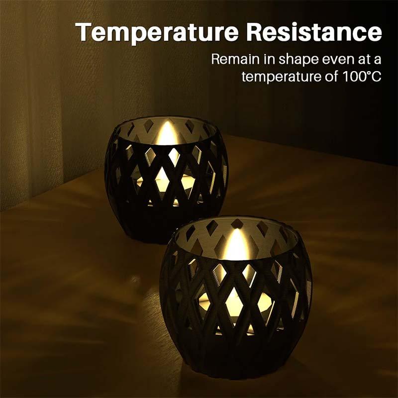 Filamento ELEGOO ASA 1.75mm Negro - resistencia a altas temperaturas