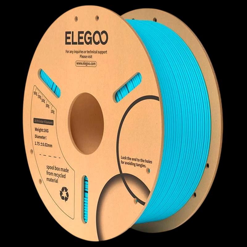 ELEGOO PLA Azul Cielo para Impresoras 3D FDM - Filamento 1.75mm Bobina de 1kg